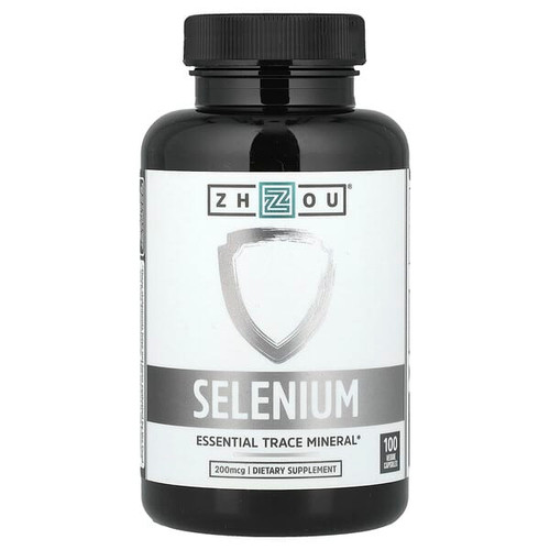 <img alt="Zhou Nutrition, Selenium, 200 mcg, 100 Veggie Capsules" title="Zhou Nutrition, Selenium, 200 mcg, 100 Veggie Capsules,859805006317"
