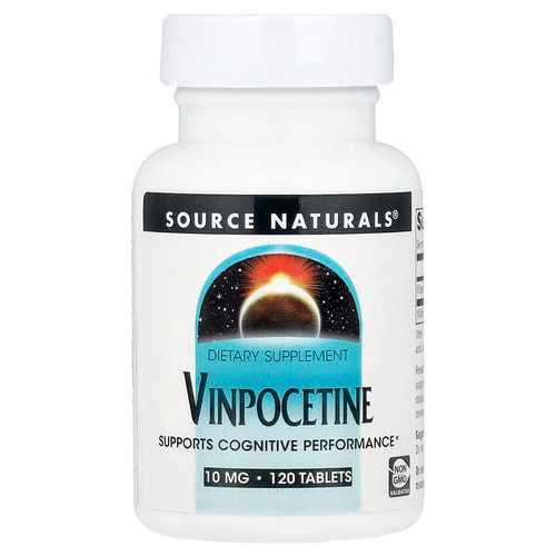 <img alt="Source Naturals, Vinpocetine, 10 mg, 120 Tablets" title="Source Naturals, Vinpocetine, 10 mg, 120 Tablets,021078013990"