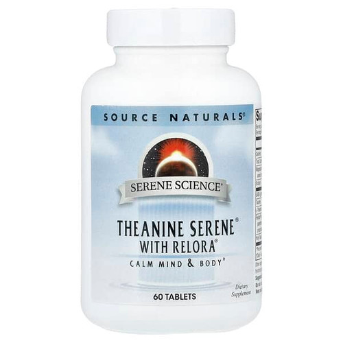 <img alt="Source Naturals, Serene Science, Theanine Serene With Relora, 60 Tablets" title="Source Naturals, Serene Science, Theanine Serene With Relora, 60 Tablets,021078017721"