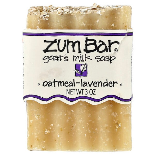 <img alt="ZUM, Zum Bar, Goats Milk Soap Bar, Oatmeal Lavender, 3 oz" title="ZUM, Zum Bar, Goats Milk Soap Bar, Oatmeal Lavender, 3 oz,663204210738"