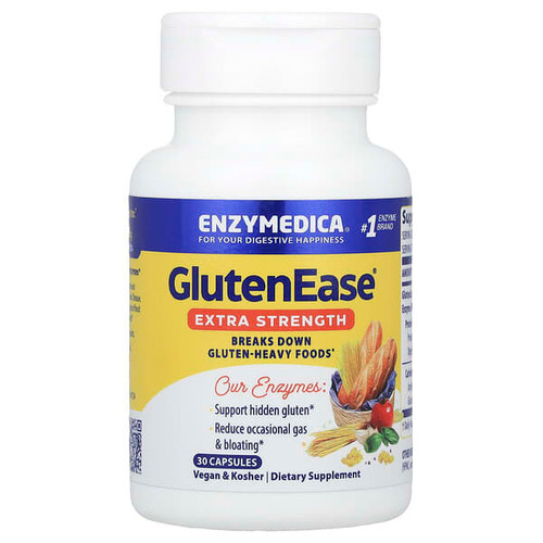 <img alt="Enzymedica, GlutenEase, 30 Capsules" title="Enzymedica, GlutenEase, 30 Capsules,670480120101"