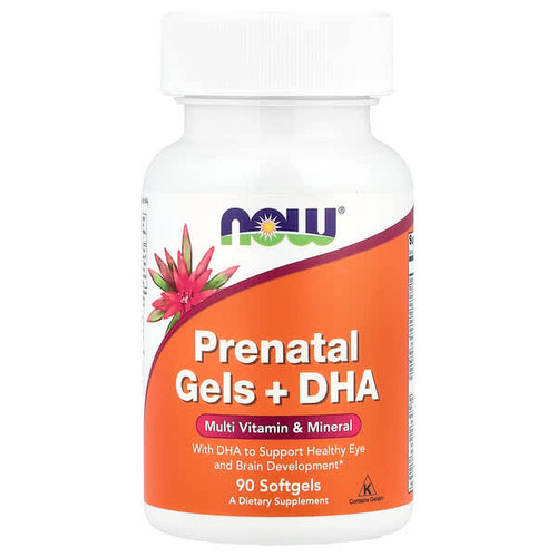 <img alt="NOW Foods, Prenatal Gels + DHA, 90 Softgels" title="NOW Foods, Prenatal Gels + DHA, 90 Softgels,733739038098"
