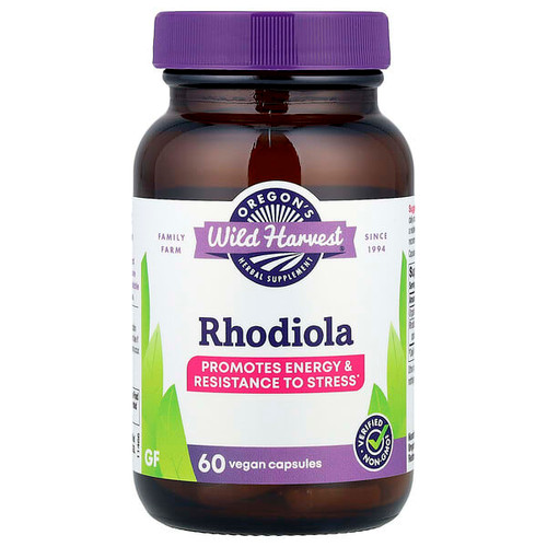 <img alt="Oregons Wild Harvest, Rhodiola, 60 Vegan Capsules" title="Oregons Wild Harvest, Rhodiola, 60 Vegan Capsules,706195004150"