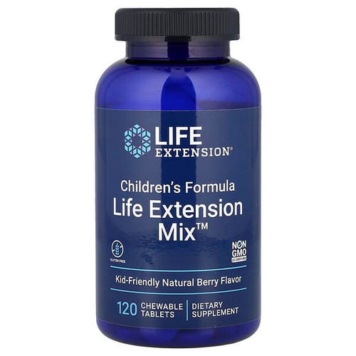 <img alt="Life Extension, Childrens Formula, Life Extension Mix, Natural Berry, 120 Chewable Tablets" title="Life Extension, Childrens Formula, Life Extension Mix, Natural Berry, 120 Chewable Tablets,737870219910"