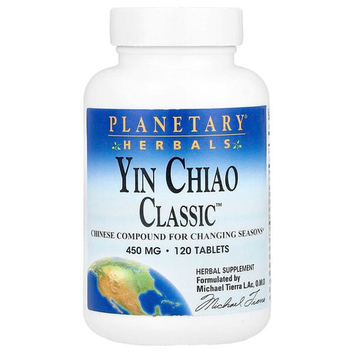 <img alt="Planetary Herbals, Yin Chiao Classic, 120 Tablets" title="Planetary Herbals, Yin Chiao Classic, 120 Tablets,021078101741"