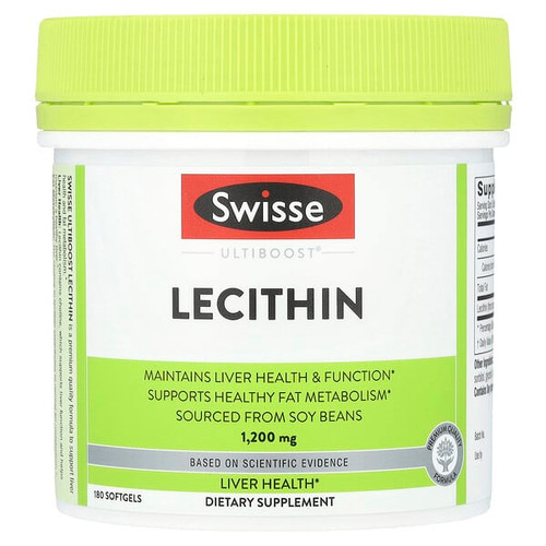 <img alt="Swisse, Ultiboost, Lecithin, 1,200 mg, 180 Capsules" title="Swisse, Ultiboost, Lecithin, 1,200 mg, 180 Capsules,850000148284"