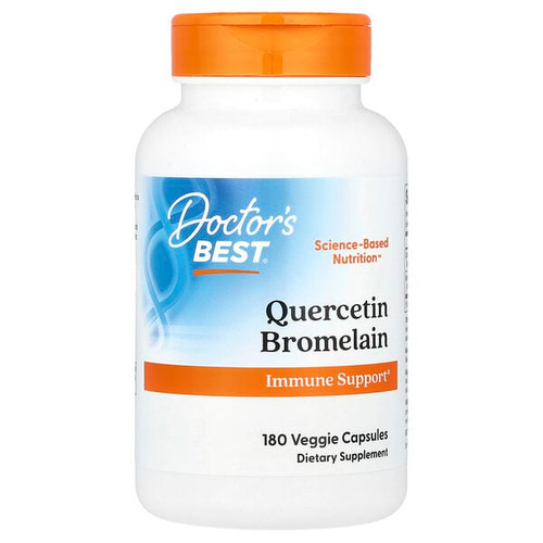 <img alt="Doctors Best, Quercetin Bromelain, 180 Veggie Capsules" title="Doctors Best, Quercetin Bromelain, 180 Veggie Capsules,753950000292"