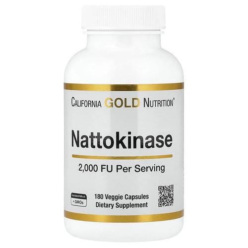 <img alt="California Gold Nutrition, Nattokinase, Proteolytic Enzyme, 2,000 FU, 180 Veggie Capsules" title="California Gold Nutrition, Nattokinase, Proteolytic Enzyme, 2,000 FU, 180 Veggie Capsules,898220016334"