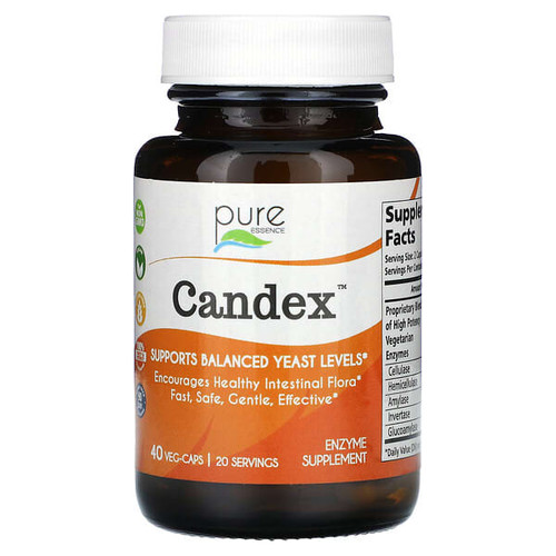 <img alt="Pure Essence, Candex, 40 Veg-Caps" title="Pure Essence, Candex, 40 Veg-Caps,659670009013"