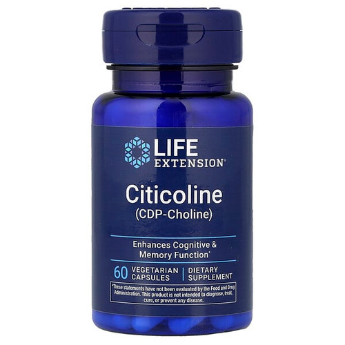 <img alt="Life Extension, Citicoline (CDP-Choline), 60 Vegetarian Capsules (250 mg per Capsule)" title="Life Extension, Citicoline (CDP-Choline), 60 Vegetarian Capsules (250 mg per Capsule),737870165965"