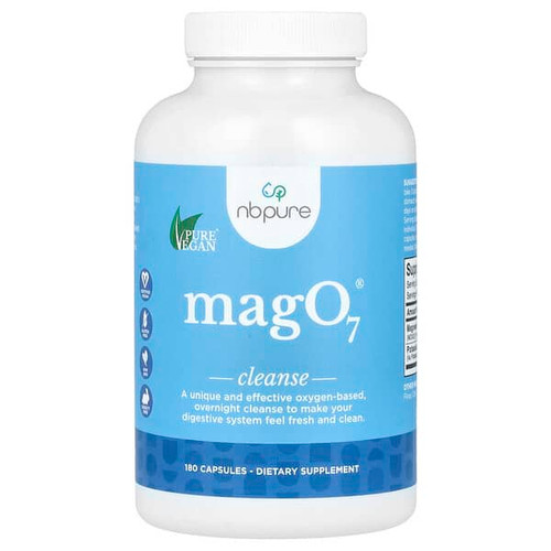 <img alt="NB Pure, MagO7, Cleanse, 180 Capsules" title="NB Pure, MagO7, Cleanse, 180 Capsules,013886030207"