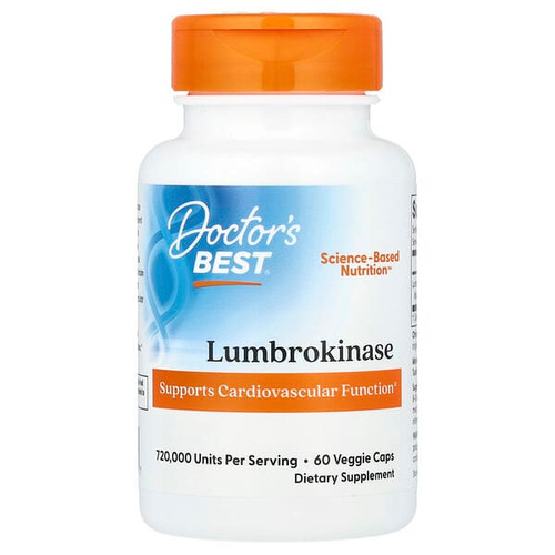 <img alt="Doctors Best, Lumbrokinase, 60 Veggie Caps (20 mg per Cap)" title="Doctors Best, Lumbrokinase, 60 Veggie Caps (20 mg per Cap),753950001817"