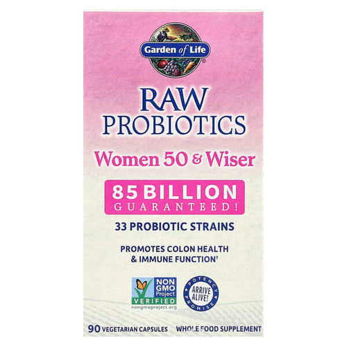 <img alt="Garden of Life, RAW Probiotics, Women 50 & Wiser, 90 Vegetarian Capsules" title="Garden of Life, RAW Probiotics, Women 50 & Wiser, 90 Vegetarian Capsules,658010115681"