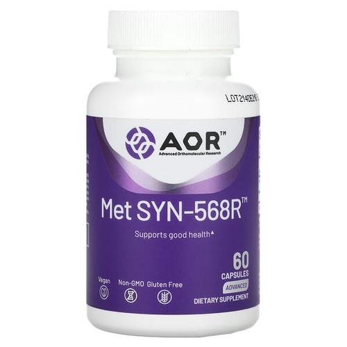 <img alt="Advanced Ortho Research AOR, Met SYN-568R, 60  Capsules" title="Advanced Ortho Research AOR, Met SYN-568R, 60  Capsules,624917081022"