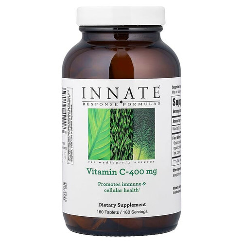 <img alt="Innate Response Formulas, Vitamin C-400, 180 Tablets" title="Innate Response Formulas, Vitamin C-400, 180 Tablets,051494400173"