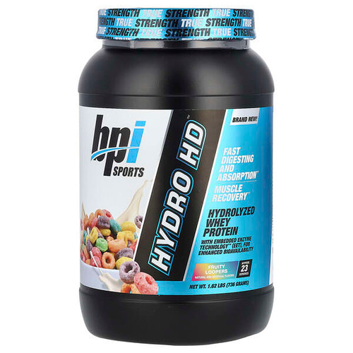 <img alt="BPI Sports, Hydro HD, Hydrolyzed Whey Protein, Fruity Loopers, 1.62 lbs (736 g)" title="BPI Sports, Hydro HD, Hydrolyzed Whey Protein, Fruity Loopers, 1.62 lbs (736 g),810516036901"