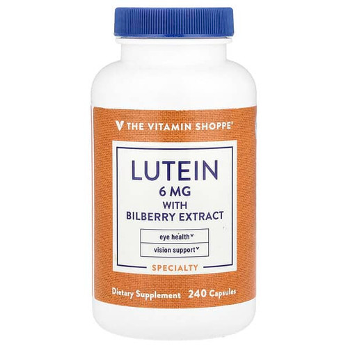 <img alt="The Vitamin Shoppe, Lutein With Bilberry Extract, 240 Capsules" title="The Vitamin Shoppe, Lutein With Bilberry Extract, 240 Capsules,766536029716"