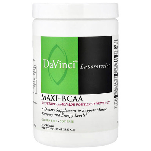 <img alt="DaVinci Laboratories, Maxi-BCAA, Powdered Drink Mix, Raspberry Lemonade, 13.23 oz (375 g)" title="DaVinci Laboratories, Maxi-BCAA, Powdered Drink Mix, Raspberry Lemonade, 13.23 oz (375 g),026664013729"