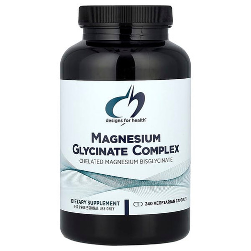 <img alt="Designs For Health, Magnesium Glycinate Complex, 240 Vegetarian Capsules (150 mg per Capsule)" title="Designs For Health, Magnesium Glycinate Complex, 240 Vegetarian Capsules (150 mg per Capsule),879452002944"