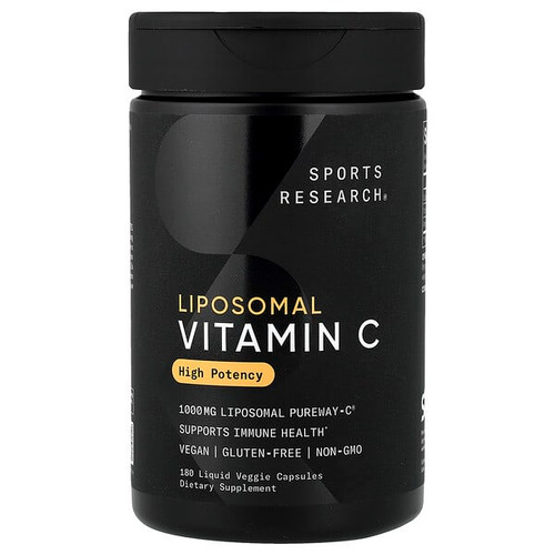 <img alt="Sports Research, Liposomal Vitamin C, 180 Liquid Veggie Capsules (333 mg per Capsule)" title="Sports Research, Liposomal Vitamin C, 180 Liquid Veggie Capsules (333 mg per Capsule),023249093626"