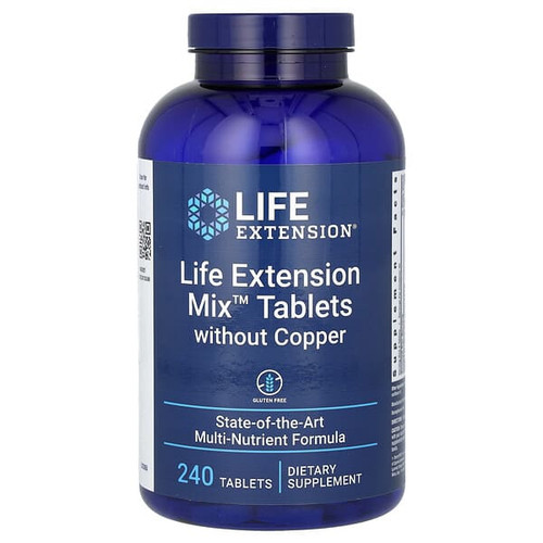 <img alt="Life Extension, Mix Tablets Without Copper, 240 Tablets" title="Life Extension, Mix Tablets Without Copper, 240 Tablets,737870236528"