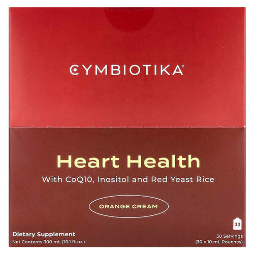 <img alt="Cymbiotika, Heart Health, Orange Cream, 30 Pouches, 0.3 fl oz (10 ml) Each" title="Cymbiotika, Heart Health, Orange Cream, 30 Pouches, 0.3 fl oz (10 ml) Each,850033146202"