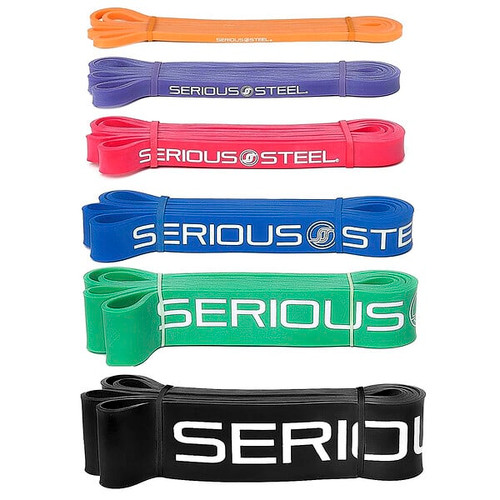 <img alt="Serious Steel Fitness, 32 Inch Resistance Band, Complete Set, 6 Piece Set" title="Serious Steel Fitness, 32 Inch Resistance Band, Complete Set, 6 Piece Set,850059393093"
