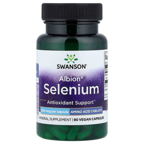 <img alt="Swanson Vitamins, Albion Selenium , 200 mcg, 90 Vegan Capsules" title="Swanson Vitamins, Albion Selenium , 200 mcg, 90 Vegan Capsules,087614020679"