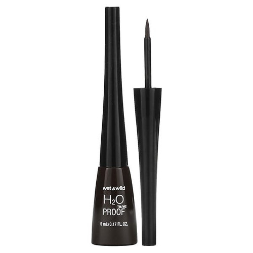 <img alt="wet n wild, H2OProof, Liquid Eyeliner, 880 Dark Brown, 0.17 fl oz (5 ml)" title="wet n wild, H2OProof, Liquid Eyeliner, 880 Dark Brown, 0.17 fl oz (5 ml),077802588005"
