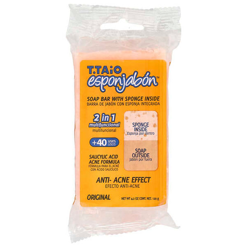 <img alt="T. Taio, Soap Bar With Sponge Inside, Salicylic Acid Acne Formula, Original , 4.2 oz (120 g)" title="T. Taio, Soap Bar With Sponge Inside, Salicylic Acid Acne Formula, Original , 4.2 oz (120 g),741021020188"