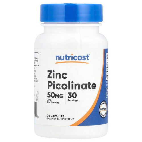 <img alt="Nutricost, Zinc Picolinate, 50 mg, 30 Capsules" title="Nutricost, Zinc Picolinate, 50 mg, 30 Capsules,810014677170"