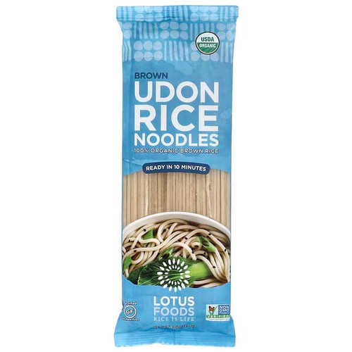 <img alt="Lotus Foods, Brown Udon Rice Noodles, 8 oz (227 g)" title="Lotus Foods, Brown Udon Rice Noodles, 8 oz (227 g),708953641065"