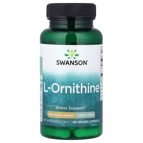 <img alt="Swanson Vitamins, L-Ornithine, Free Form, 500 mg, 60 Veggie Capsules" title="Swanson Vitamins, L-Ornithine, Free Form, 500 mg, 60 Veggie Capsules,087614112381"