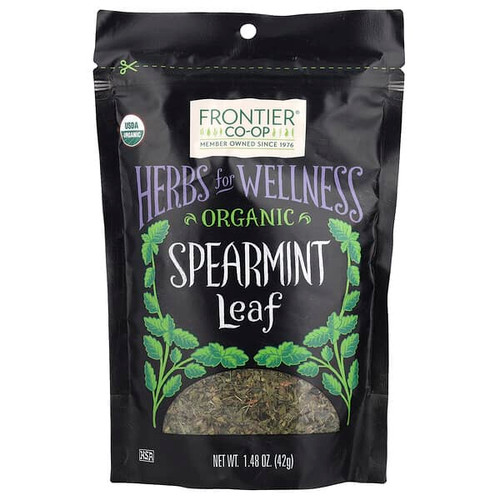 <img alt="Frontier Co-op, Organic Spearmint Leaf, 1.48 oz (42 g)" title="Frontier Co-op, Organic Spearmint Leaf, 1.48 oz (42 g),089836311146"