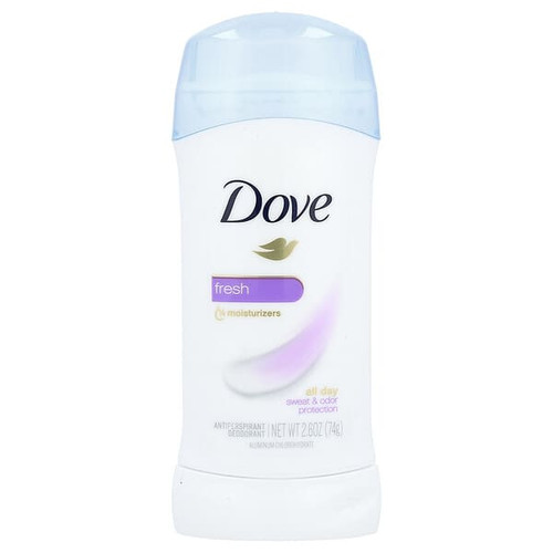 <img alt="Dove, Antiperspirant Deodorant, Fresh, 2.6 oz (74 g)" title="Dove, Antiperspirant Deodorant, Fresh, 2.6 oz (74 g),079400507501"