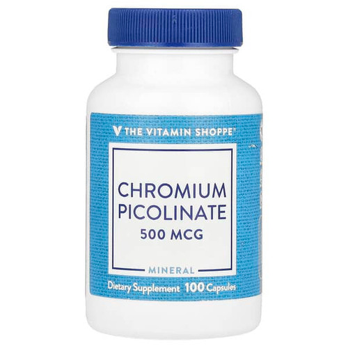 <img alt="The Vitamin Shoppe, Chromium Picolinate, 500 mcg, 100 Capsules" title="The Vitamin Shoppe, Chromium Picolinate, 500 mcg, 100 Capsules,766536021390"