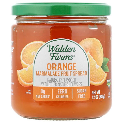 <img alt="Walden Farms, Marmalade Fruit Spread, Orange, 12 oz (340 g)" title="Walden Farms, Marmalade Fruit Spread, Orange, 12 oz (340 g),072457990661"