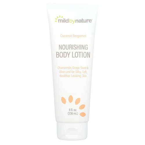<img alt="Mild By Nature, Nourishing Body Lotion, Coconut Bergamot,  8 fl oz (236 ml)" title="Mild By Nature, Nourishing Body Lotion, Coconut Bergamot,  8 fl oz (236 ml),898220021550"