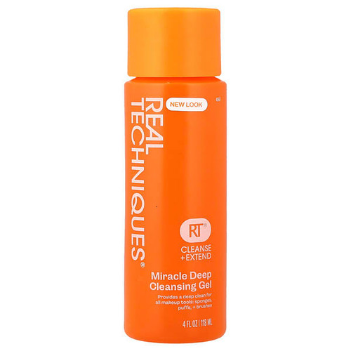 <img alt="Real Techniques, Miracle Deep Cleansing Gel, 4 fl oz (118 ml)" title="Real Techniques, Miracle Deep Cleansing Gel, 4 fl oz (118 ml),079625040685"