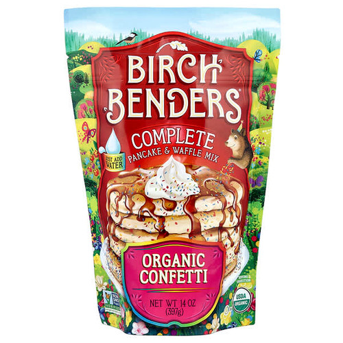 <img alt="Birch Benders, Complete Pancake & Waffle Mix, Organic Confetti, 14 oz (397 g)" title="Birch Benders, Complete Pancake & Waffle Mix, Organic Confetti, 14 oz (397 g),810001560744"