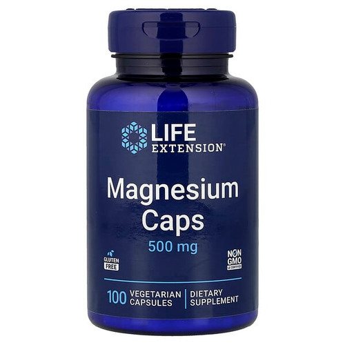 <img alt="Life Extension, Magnesium Caps , 500 mg, 100 Vegetarian Capsules" title="Life Extension, Magnesium Caps , 500 mg, 100 Vegetarian Capsules,737870010418"