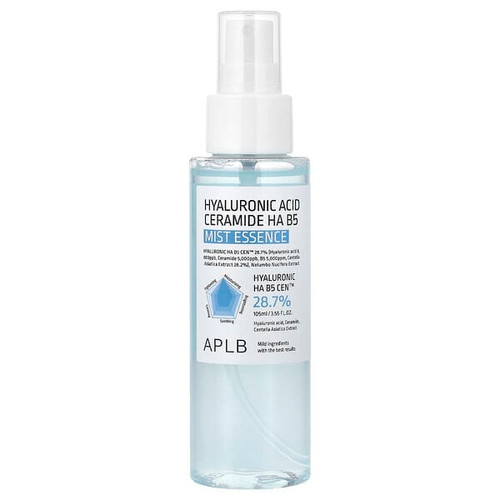 <img alt="APLB, Hyaluronic Acid Ceramide HA B5 Mist Essence, 3.55 fl oz (105 ml)" title="APLB, Hyaluronic Acid Ceramide HA B5 Mist Essence, 3.55 fl oz (105 ml),8809874683263"