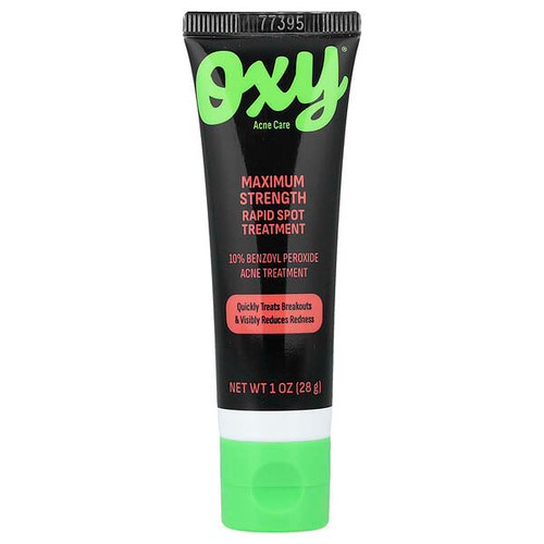 <img alt="Oxy Skin Care, Rapid Spot Treatment, Maximum Strength, 1 oz (28 g)" title="Oxy Skin Care, Rapid Spot Treatment, Maximum Strength, 1 oz (28 g),310742027068"