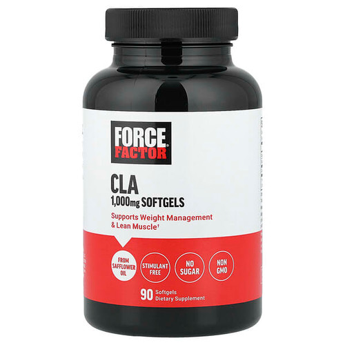 <img alt="Force Factor, CLA, 1,000 mg, 90 Softgels" title="Force Factor, CLA, 1,000 mg, 90 Softgels,810126660275"