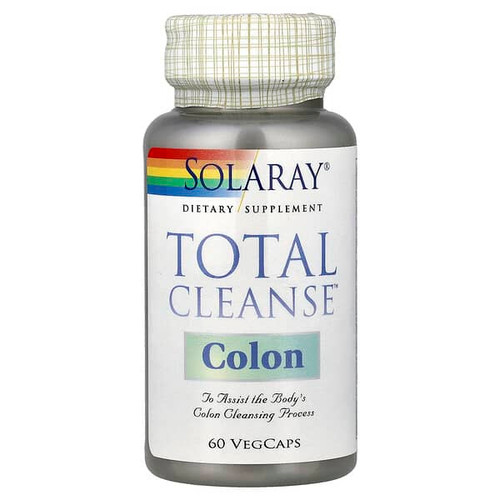 <img alt="Solaray, Total Cleanse, Colon, 60 Vegcaps" title="Solaray, Total Cleanse, Colon, 60 Vegcaps,076280083620"