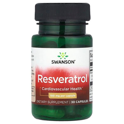 <img alt="Swanson Vitamins, Resveratrol, 100 mg, 30 Capsules" title="Swanson Vitamins, Resveratrol, 100 mg, 30 Capsules,087614022833"