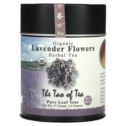 <img alt="The Tao of Tea, Organic Herbal Tea, Lavender Flowers , 2 oz (57 g)" title="The Tao of Tea, Organic Herbal Tea, Lavender Flowers , 2 oz (57 g),689951111050"