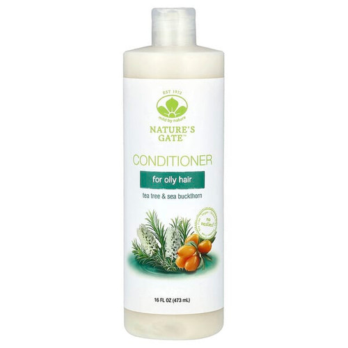 <img alt="Mild By Nature, (Natures Gate), Tea Tree & Sea Buckthorn Conditioner for Oily Hair, 16 fl oz (473 ml)" title="Mild By Nature, (Natures Gate), Tea Tree & Sea Buckthorn Conditioner for Oily Hair, 16 fl oz (473 ml),898220022533"