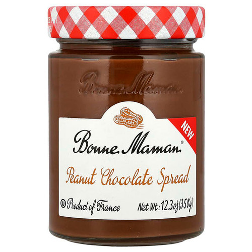 <img alt="Bonne Maman, Peanut Chocolate Spread, 12.3 oz (350 g)" title="Bonne Maman, Peanut Chocolate Spread, 12.3 oz (350 g),088702259285"