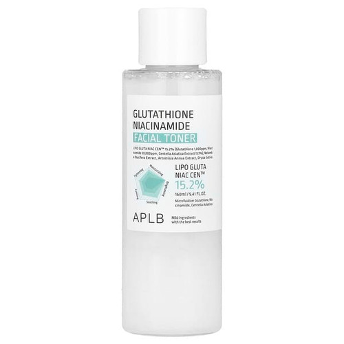 <img alt="APLB, Glutathione Niacinamide, Facial Toner, 5.41 fl oz (160 ml)" title="APLB, Glutathione Niacinamide, Facial Toner, 5.41 fl oz (160 ml),8809874682709"